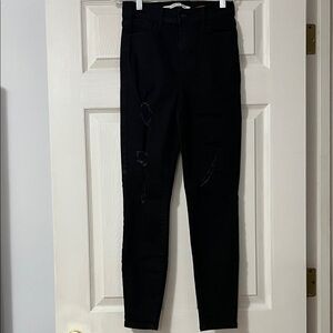 Celebrity Pink Black Skinny Jeans